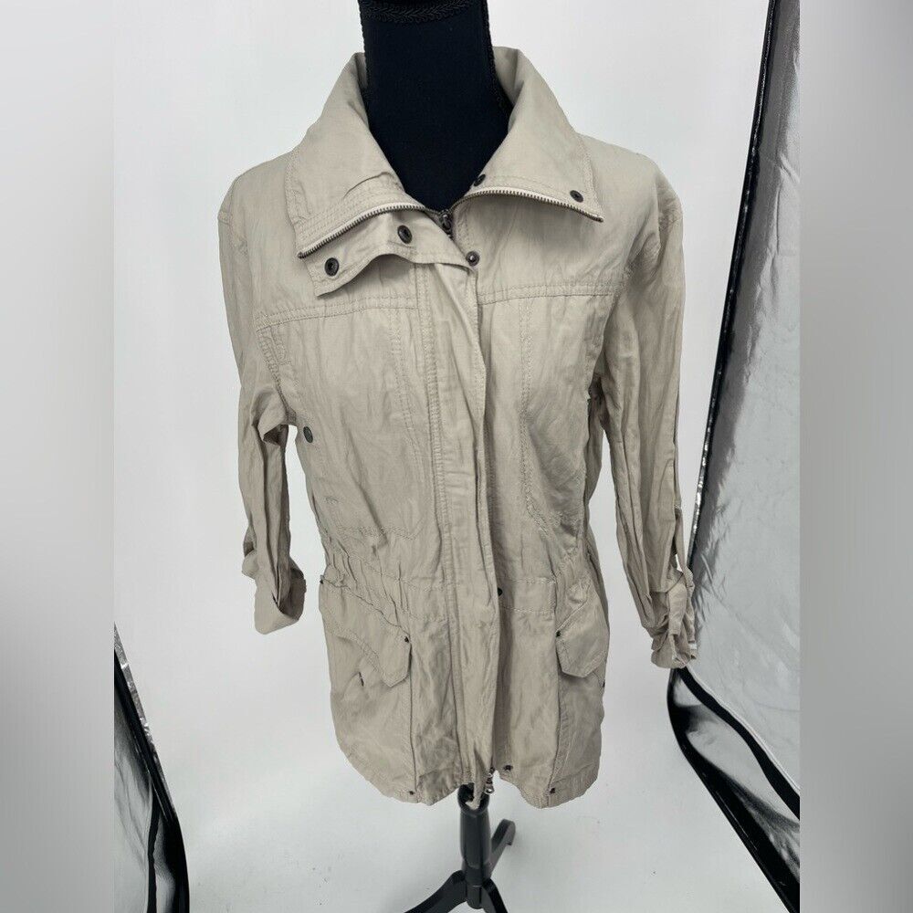 Cold Creek classic small beige jacket women's